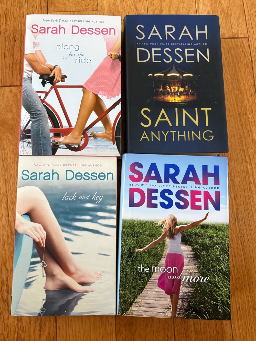 Lot of 4 Sarah Dessen Books -  Hardback/Paperback